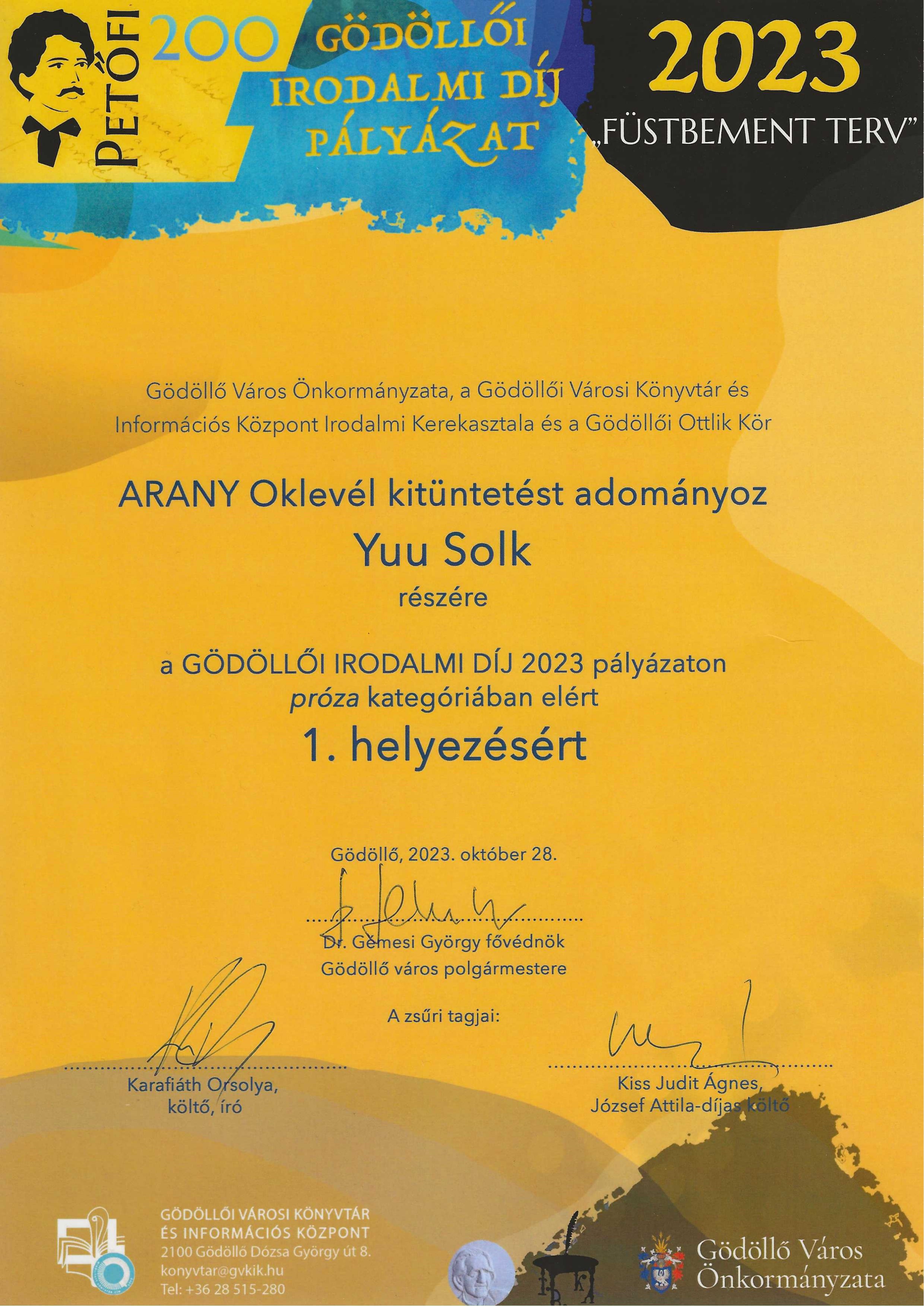 Oklevél Oklevél